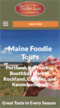 Mobile Screenshot of mainefoodietours.com